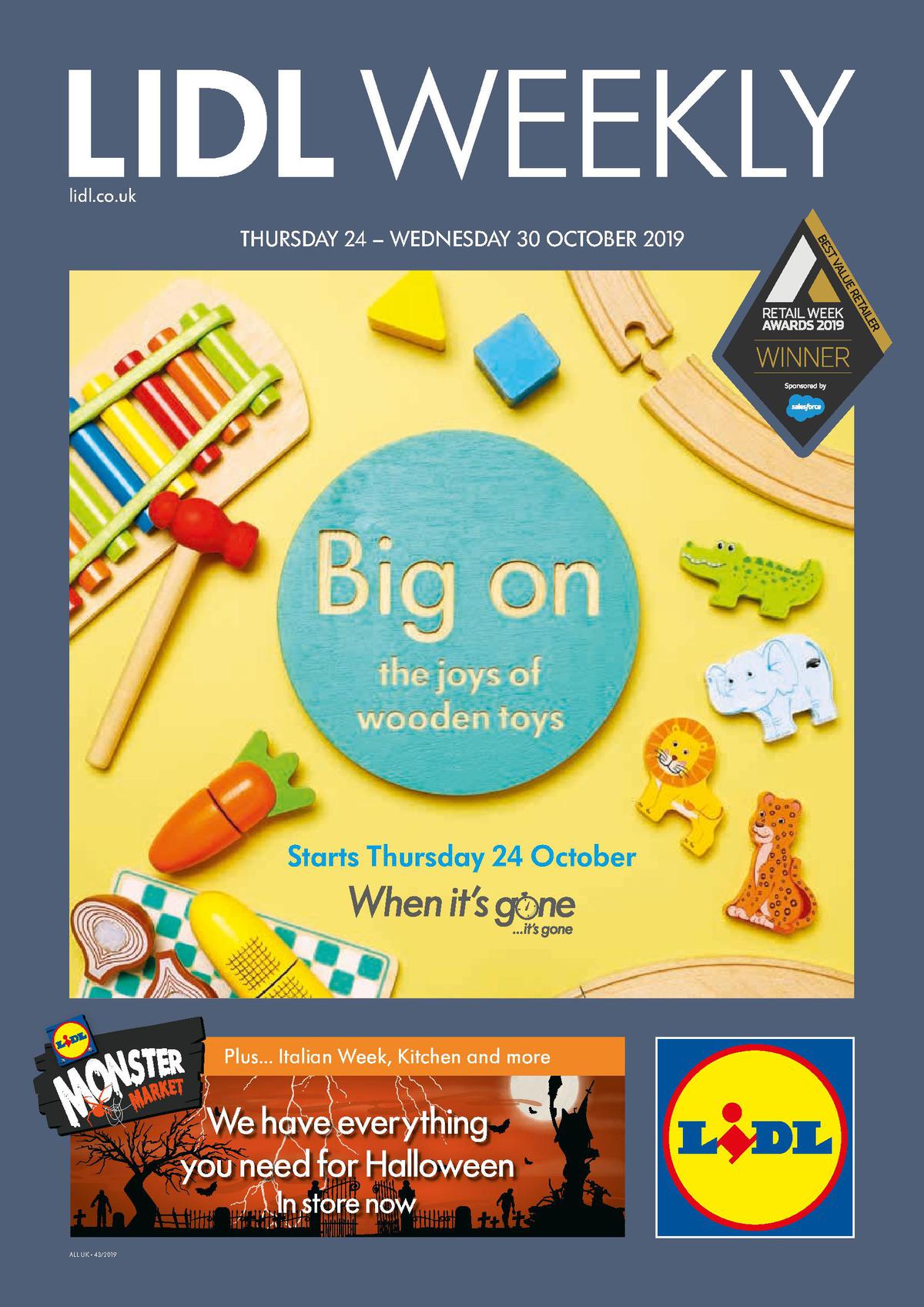 LIDL UK Offers & Special Buys from 24 October