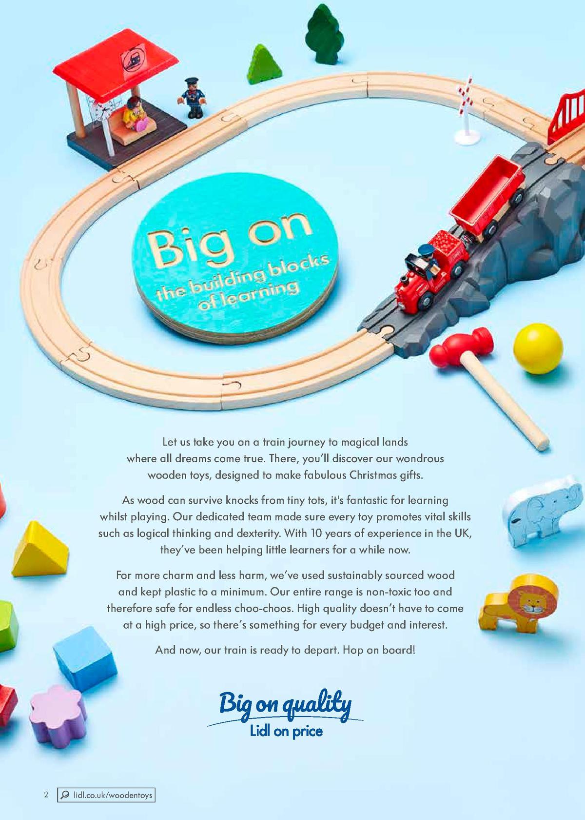 LIDL Lidl Wooden Toys UK Offers & Special Buys from 24 October Page 2