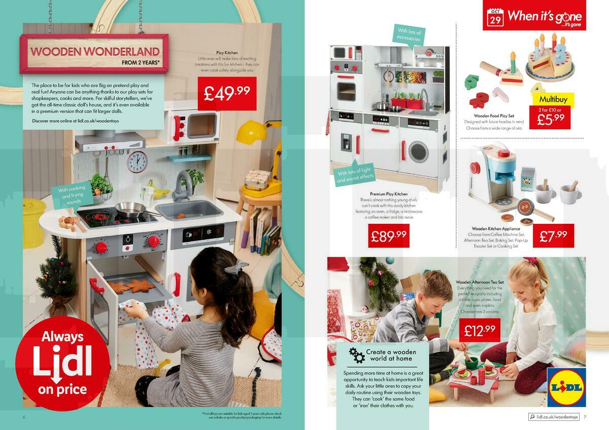 LIDL Wooden Toys UK Offers & Special Buys from 29 October Page 4
