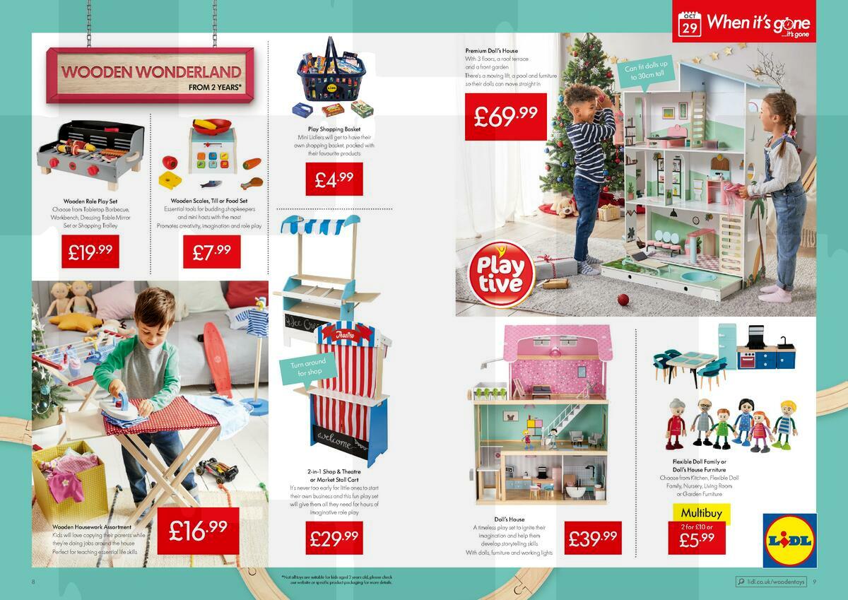 LIDL Wooden Toys UK Offers & Special Buys from 29 October Page 5