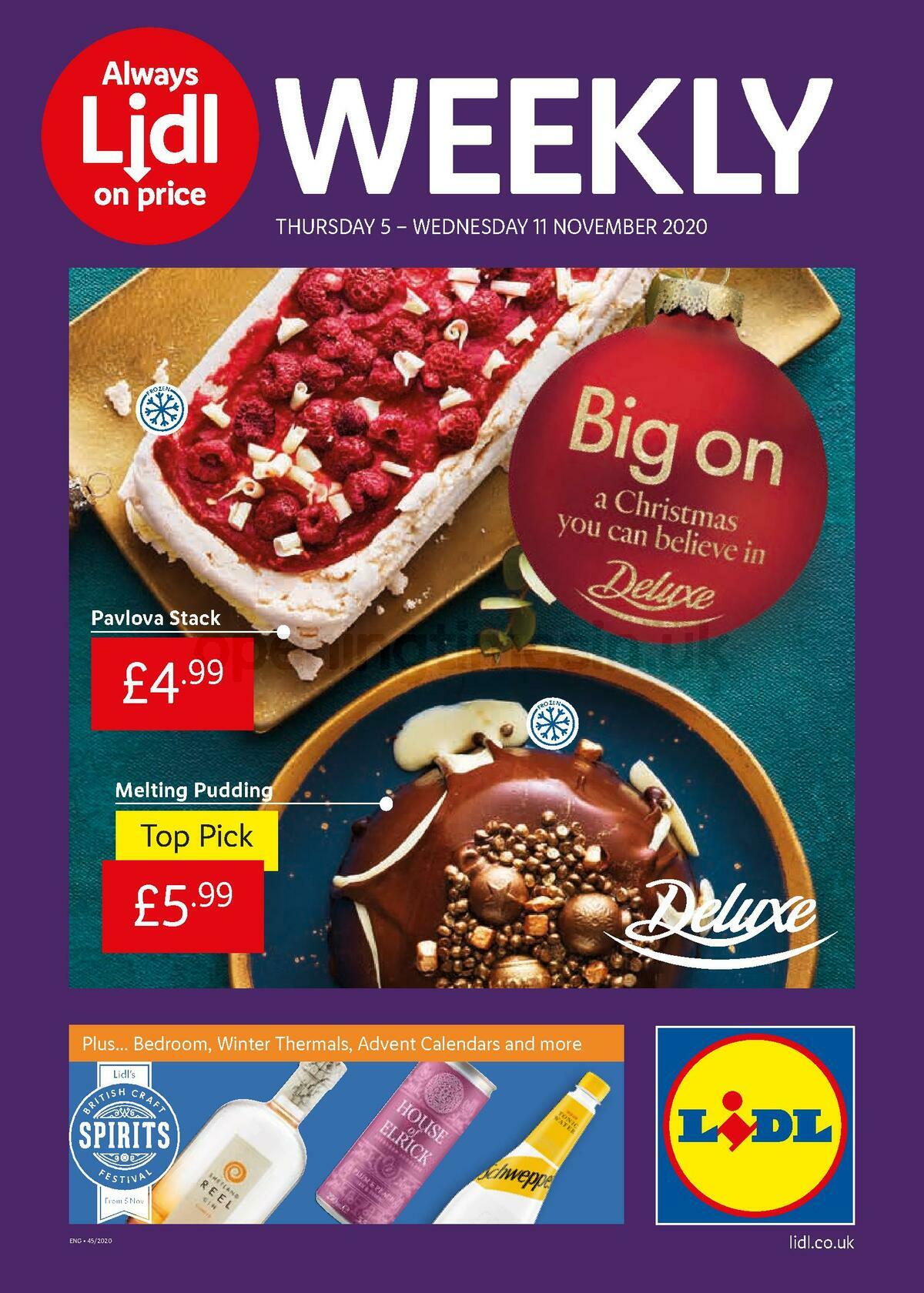 LIDL UK Offers & Special Buys from 5 November