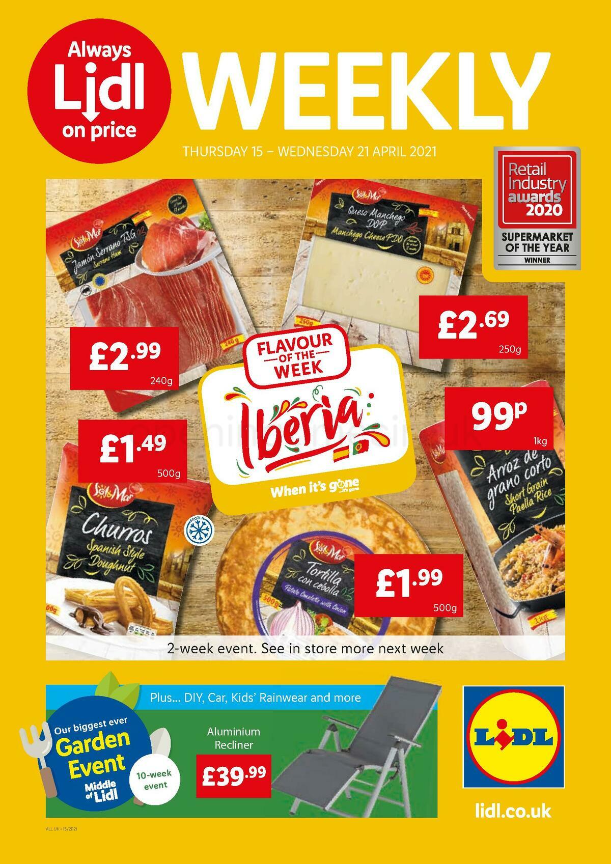 LIDL UK Offers & Special Buys from 15 April