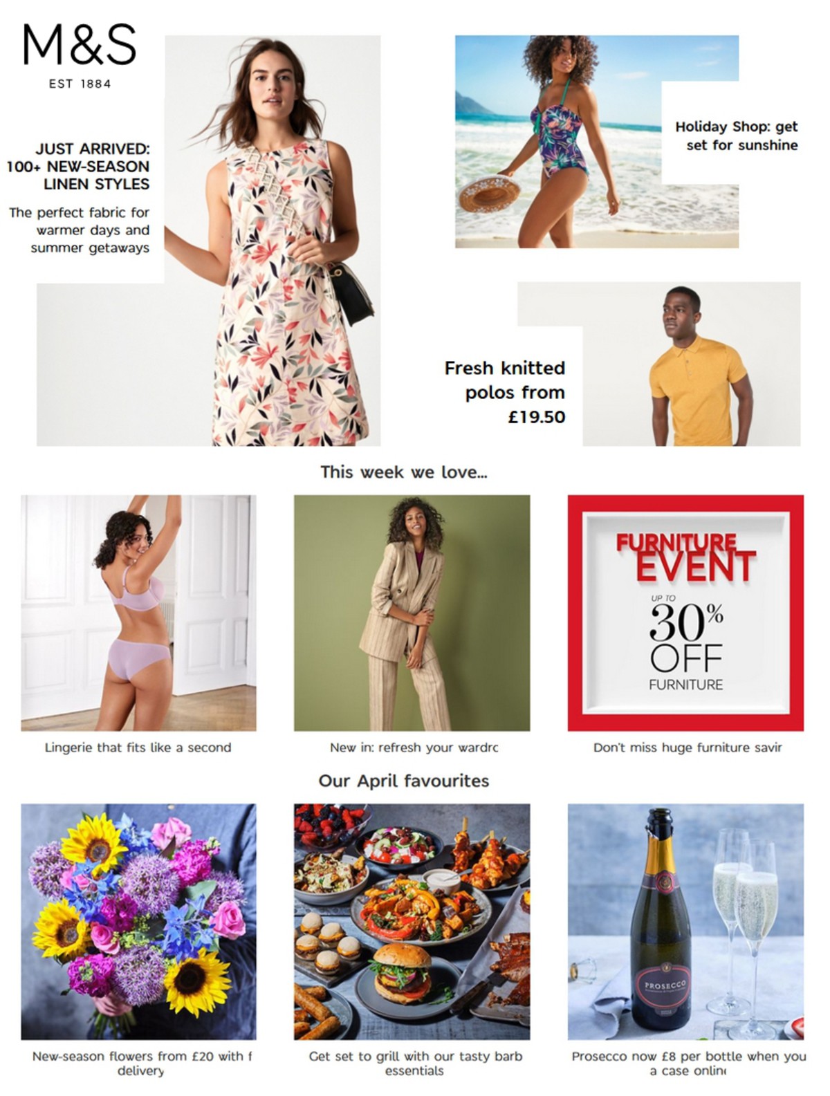 M&S Marks and Spencer Offers & Great savings from 30 April