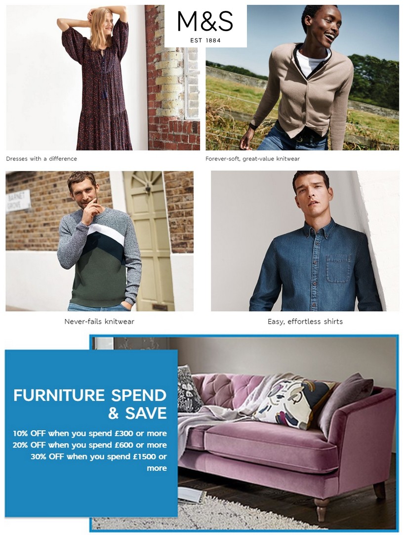 M&S Marks and Spencer Offers & Great savings from 24 September