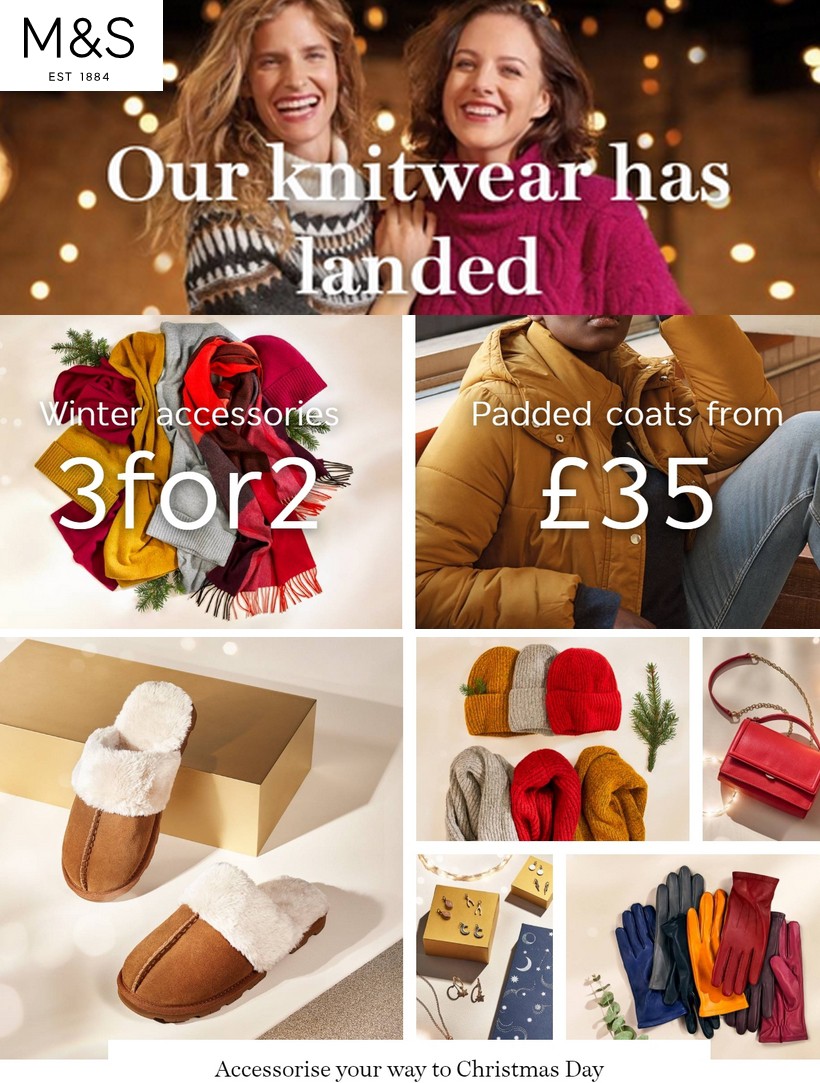 M&S Marks and Spencer Offers & Great savings from 3 December