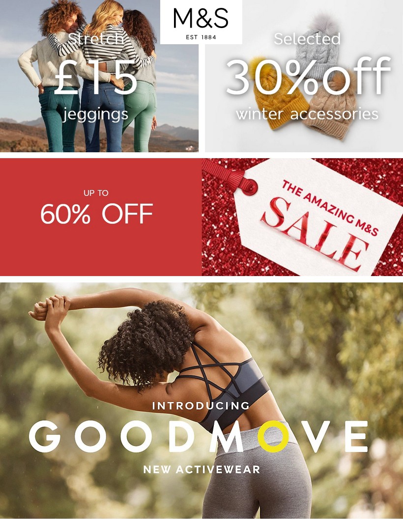 M&S Marks and Spencer Offers & Great savings from 14 January