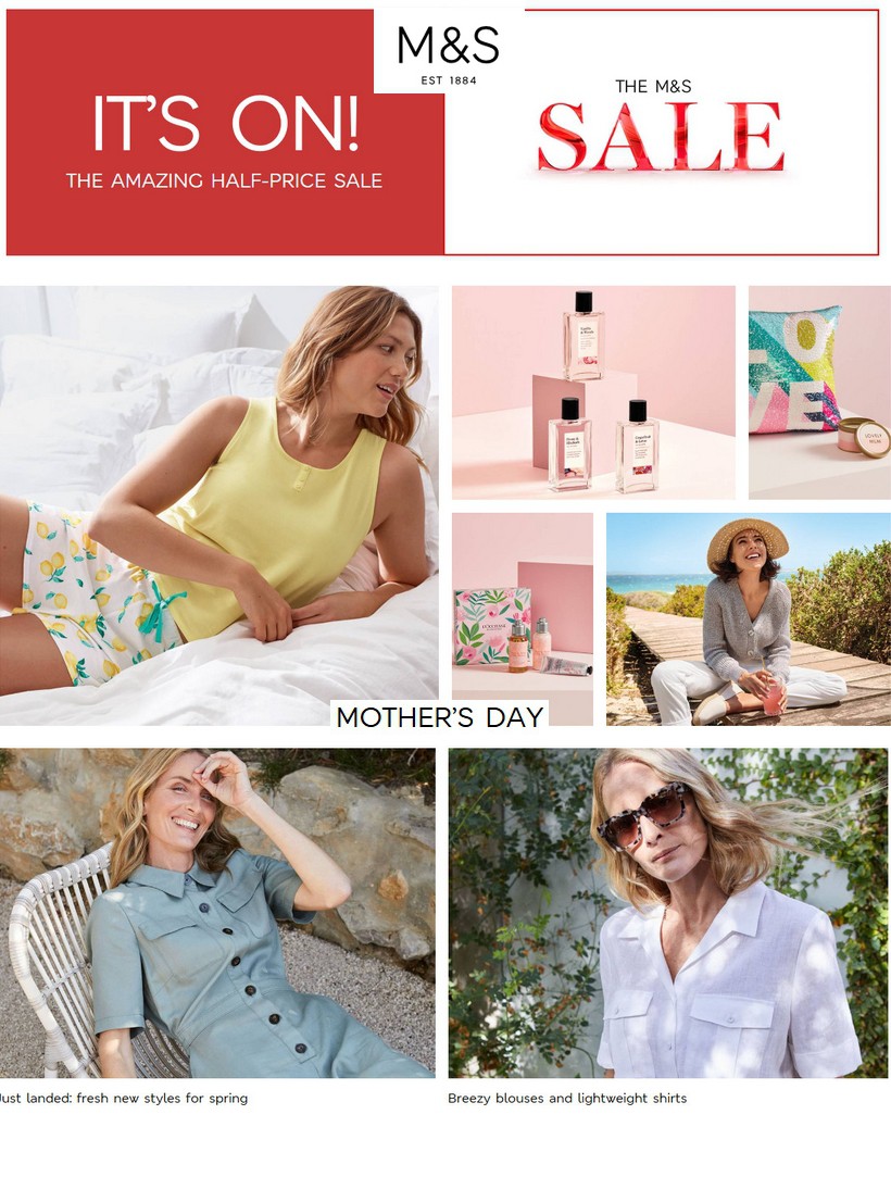 M&S Marks and Spencer Offers & Great savings from 17 March