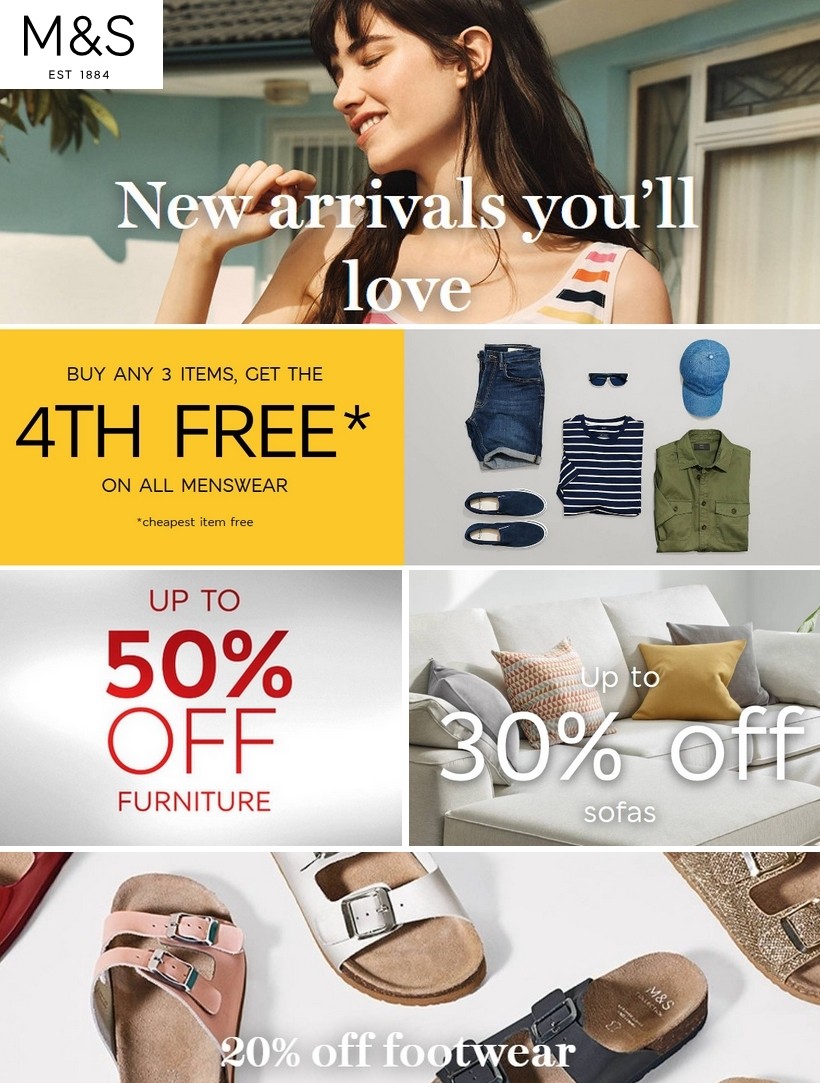 M&S Marks and Spencer Offers & Great savings from 23 June