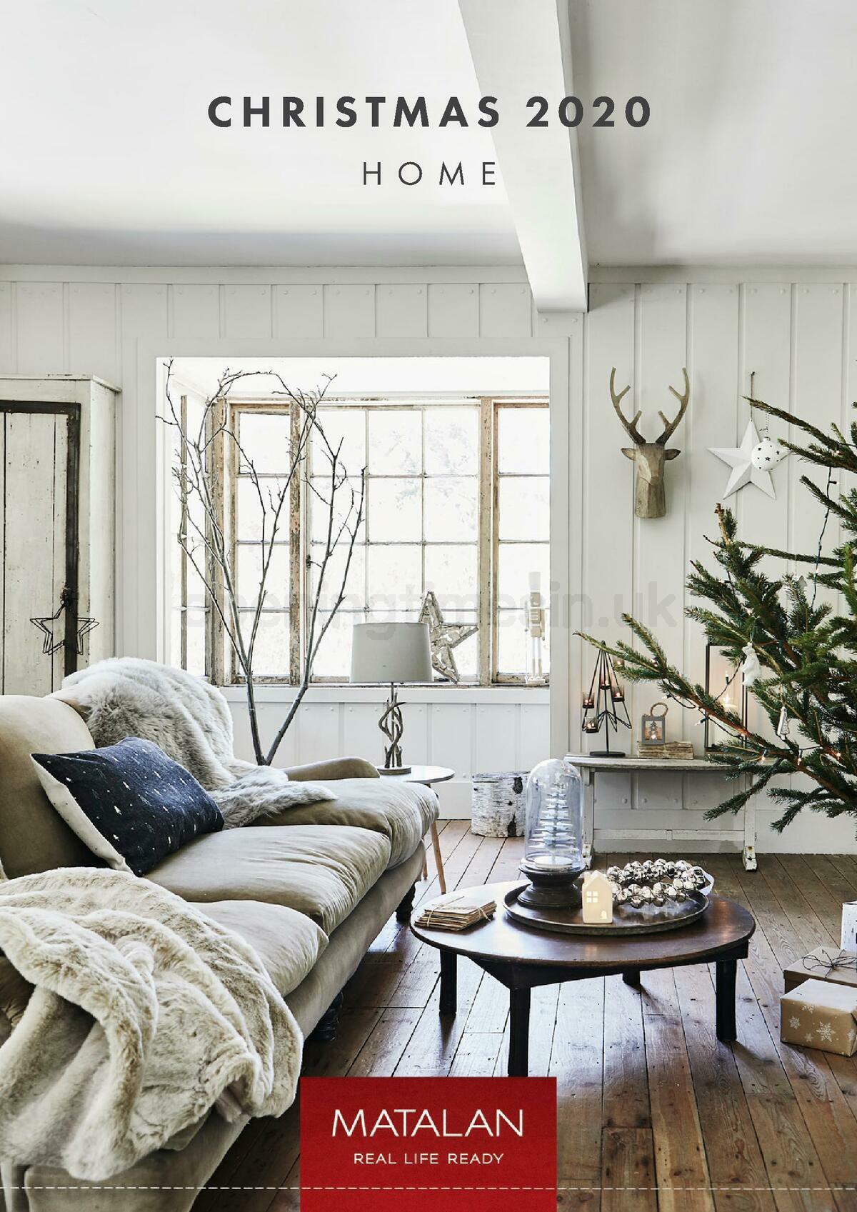 Matalan Christmas Home 2020 Offers and new items in clothing from 1 October