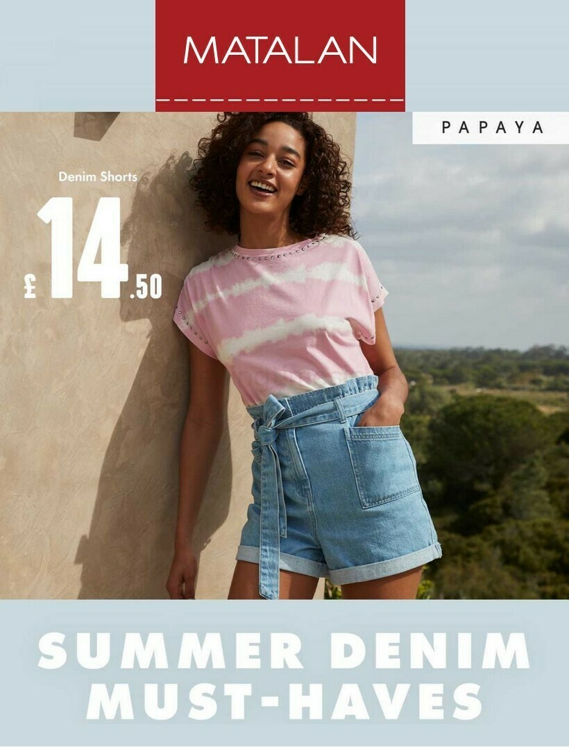 Matalan Offers and new items in clothing from 27 June