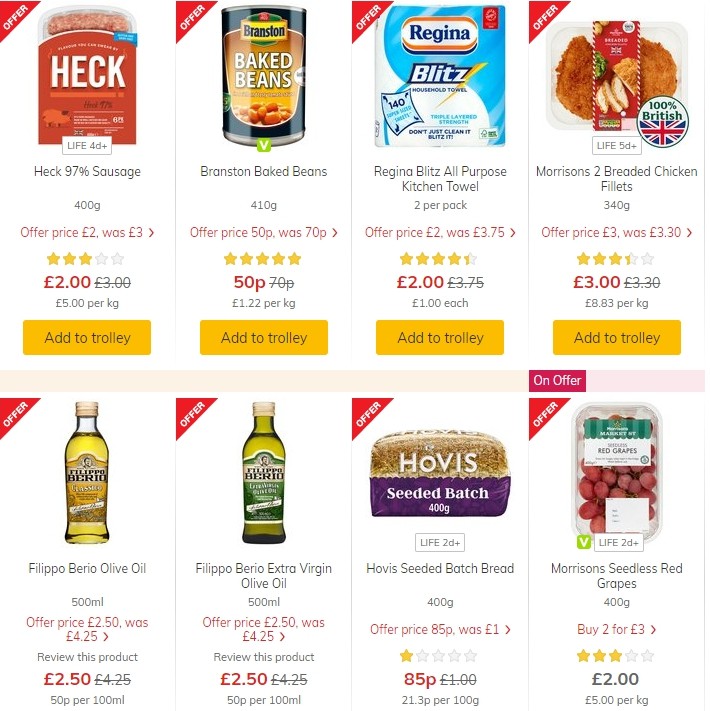 Morrisons Supermarket Offers Special Offers