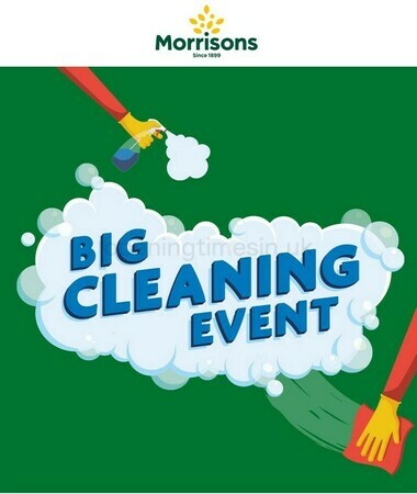 Morrisons Big Cleaning Event