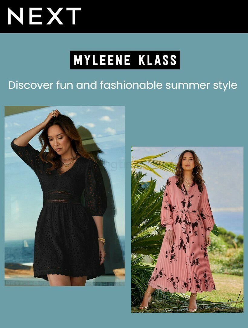 Next New offers & Special Buys from 9 May