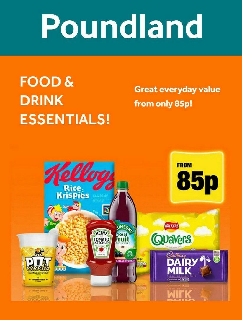 Poundland Offers & Great savings from 4 September