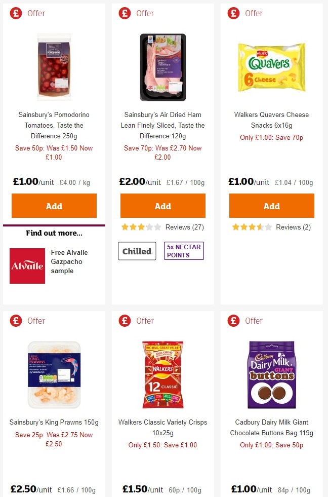 Sainsbury's Offers & Special Buys from 14 June Page 2