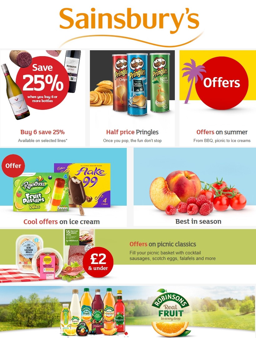 Sainsbury's Offers & Special Buys from 19 July