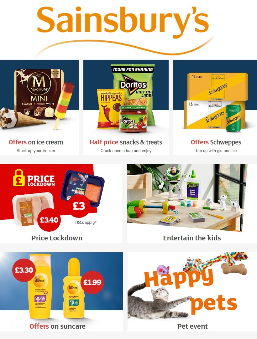 Sainsbury's Offers & Special Buys from 26 July