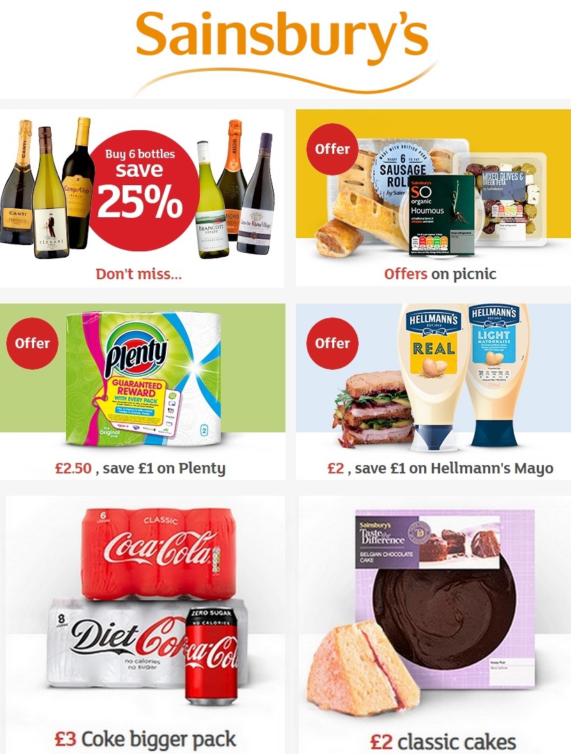 Sainsbury's Offers & Special Buys from 23 August