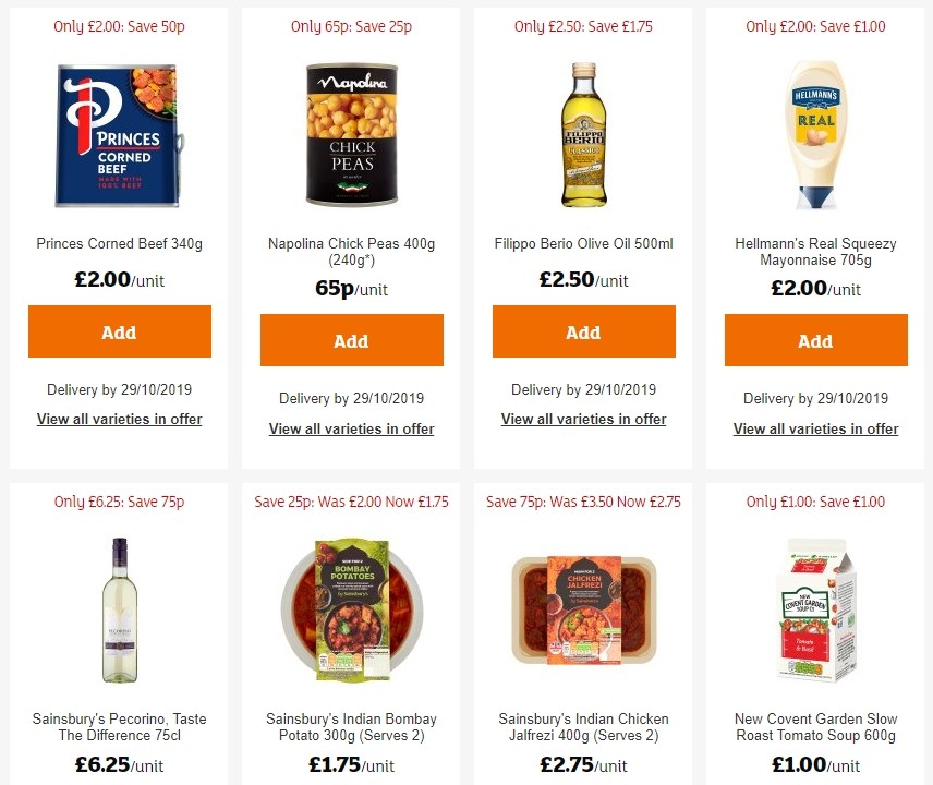 Sainsbury's Offers & Special Buys from 18 October Page 3