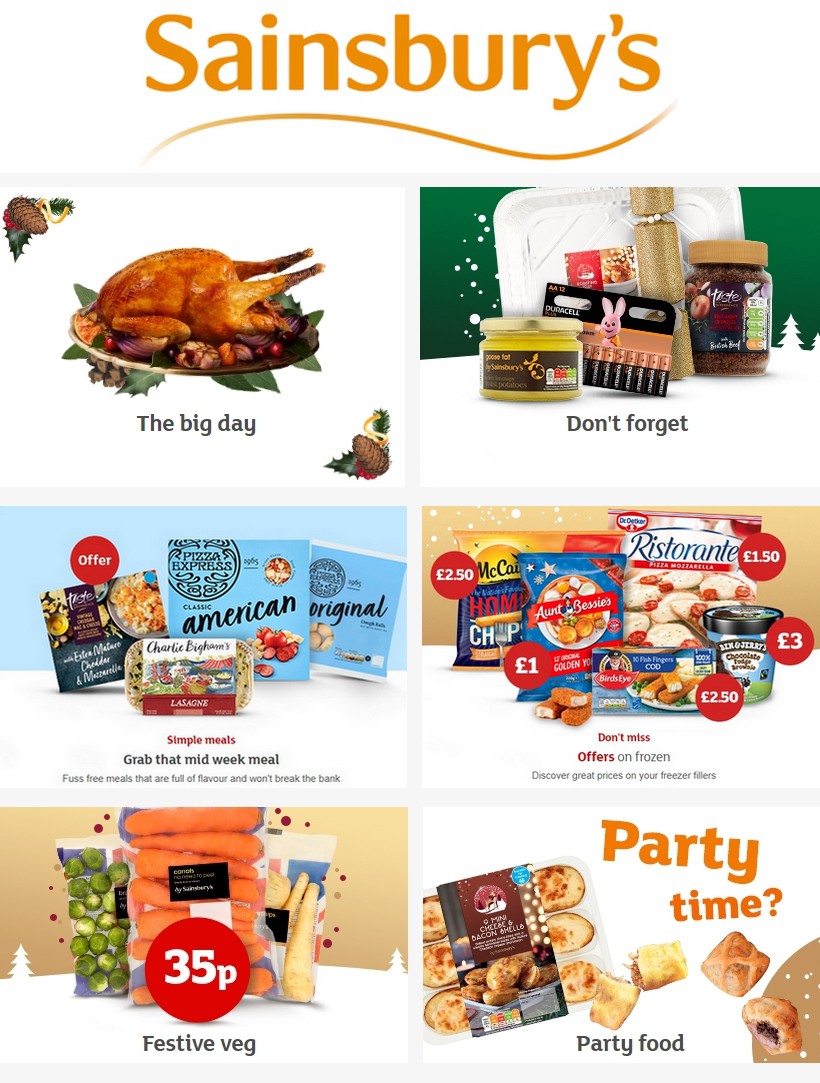 Sainsbury's Offers & Special Buys from 20 December