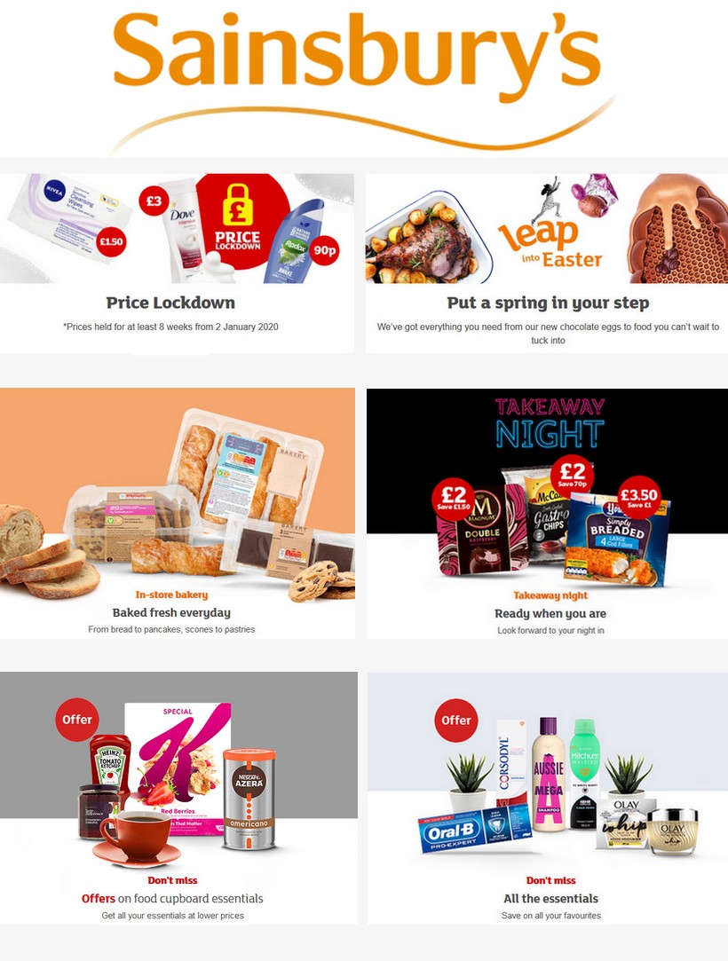 Sainsbury's Offers & Special Buys from 20 March