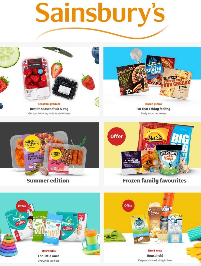 Sainsbury's Offers & Special Buys from 1 May