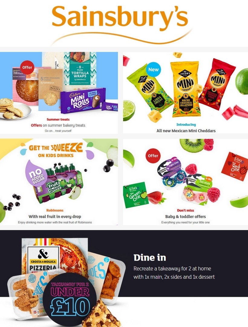 Sainsbury's Offers & Special Buys from 3 July