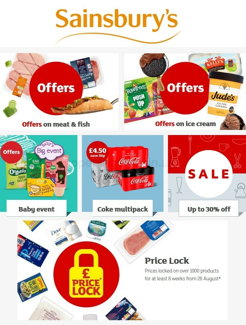 Sainsbury's Offers & Special Buys from 4 September