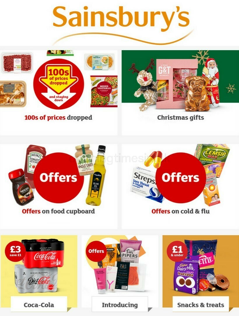 Sainsbury's Offers & Special Buys from 6 November