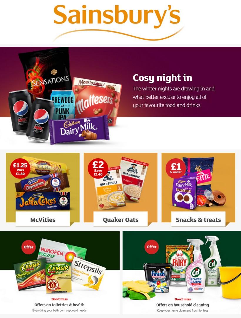 Sainsbury's Offers & Special Buys from 13 November