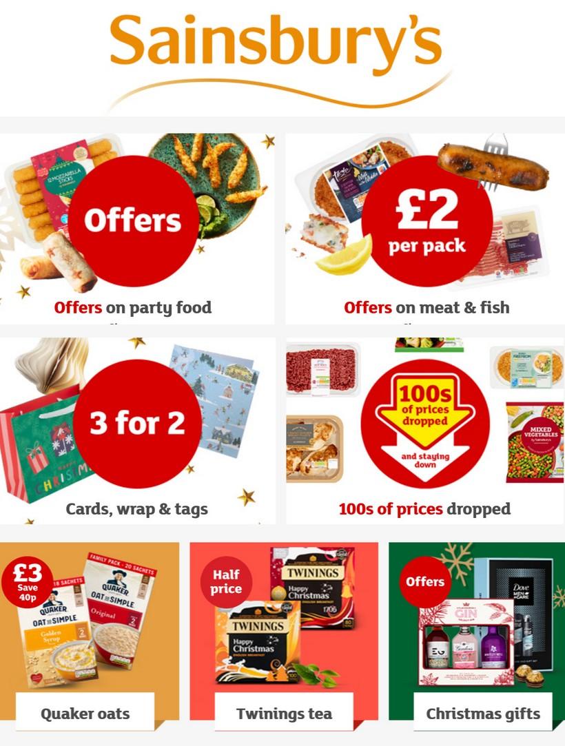 Sainsbury's Offers & Special Buys from 27 November