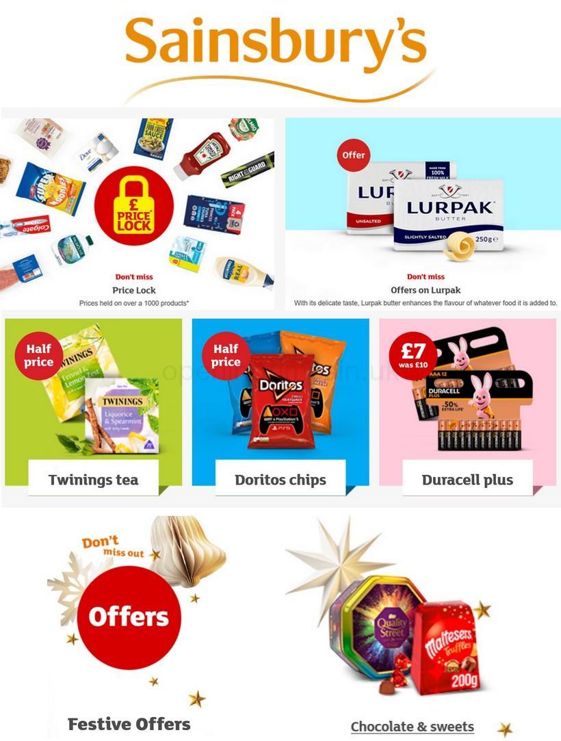 Sainsbury's Offers & Special Buys from 4 December