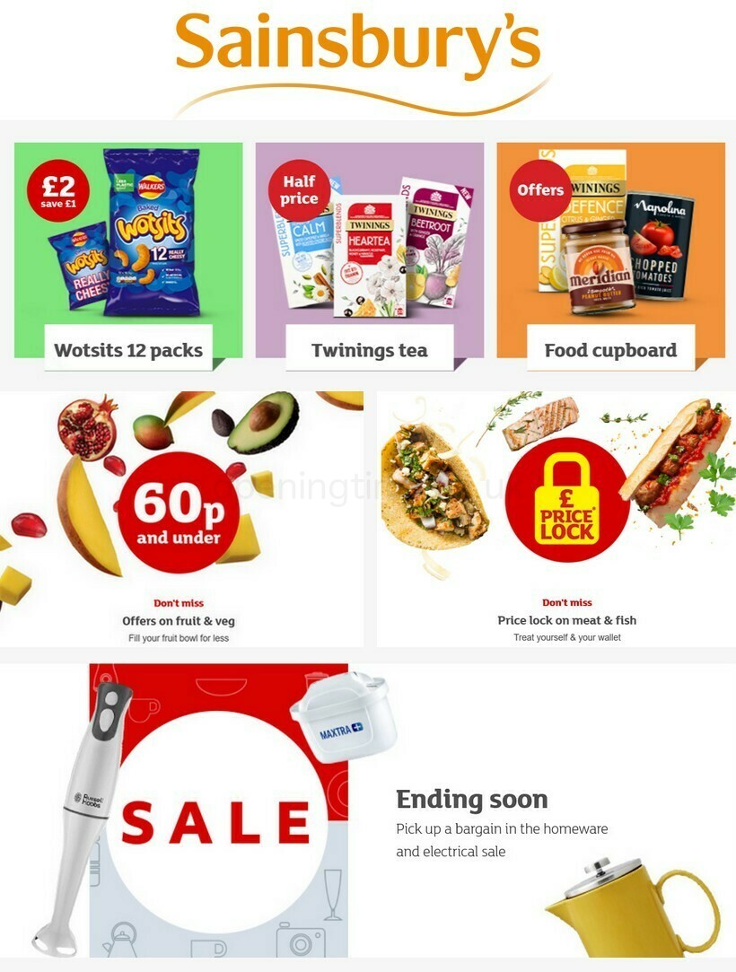 Sainsbury's Offers & Special Buys from 15 January