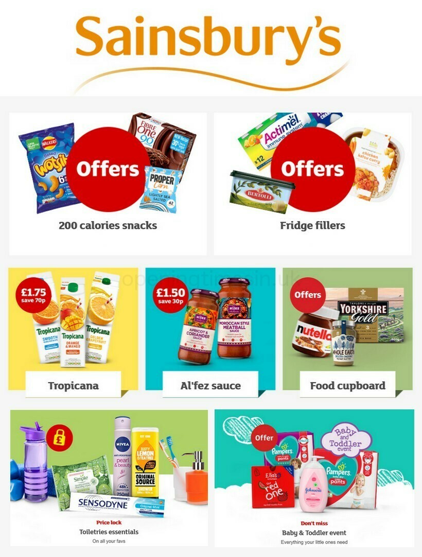Sainsbury's Offers & Special Buys from 5 February