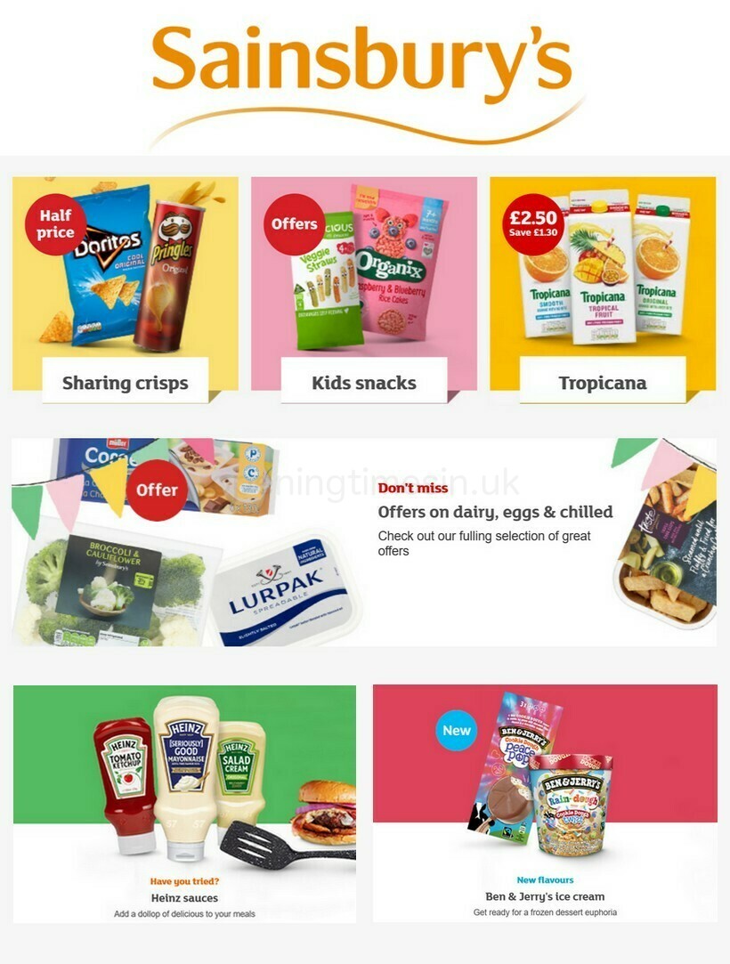 Sainsbury's Offers & Special Buys from 2 April
