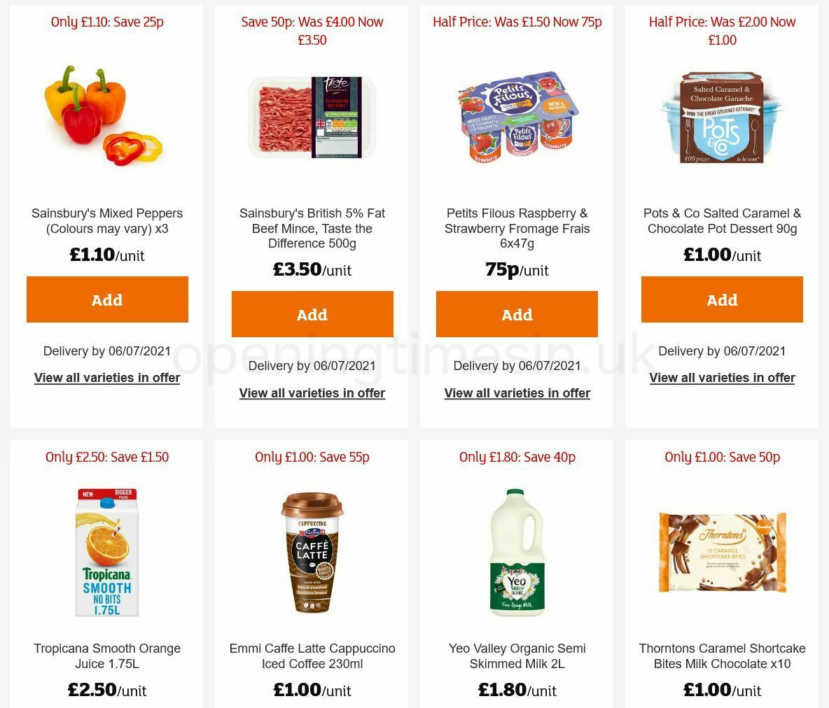 Sainsbury's Offers & Special Buys from 2 July Page 2