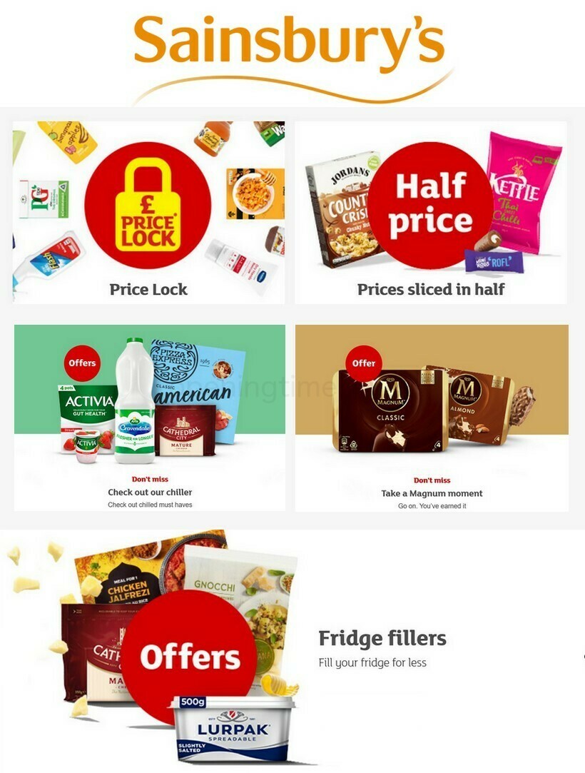 Sainsbury's Offers & Special Buys from 22 July