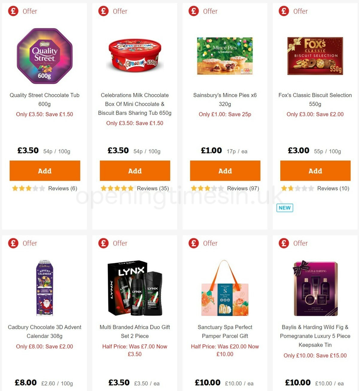 Sainsbury's Offers & Special Buys from 25 November Page 2