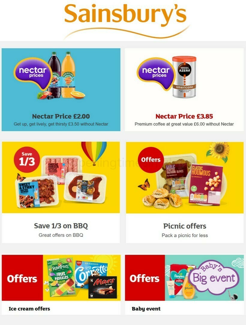 Sainsbury's Offers & Special Buys from 19 May