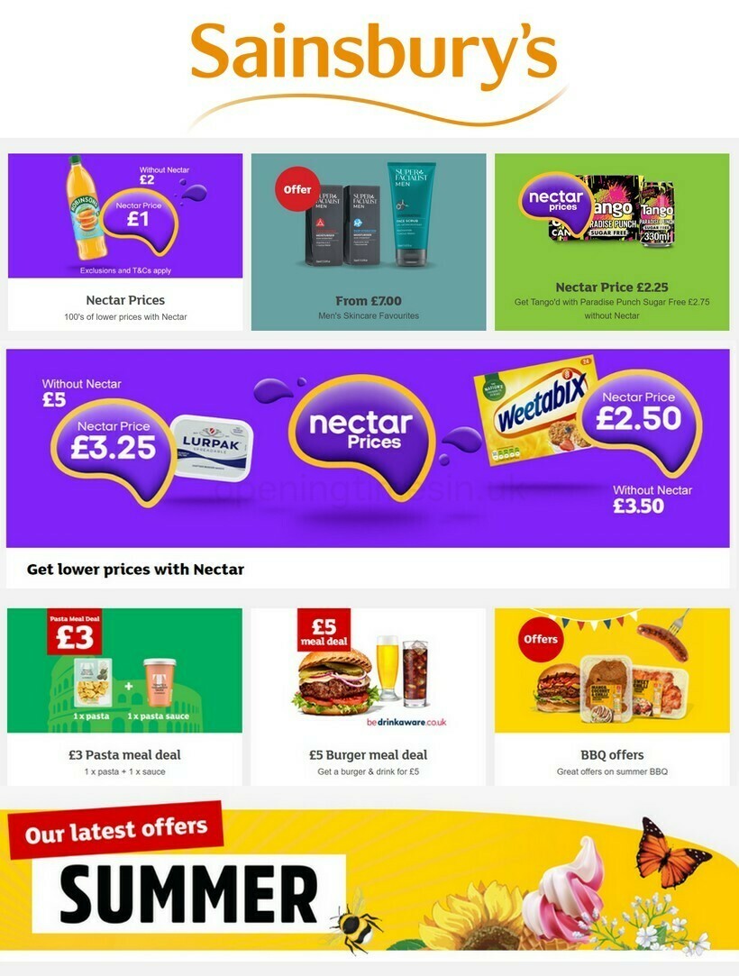 Sainsbury's Offers & Special Buys from 9 June