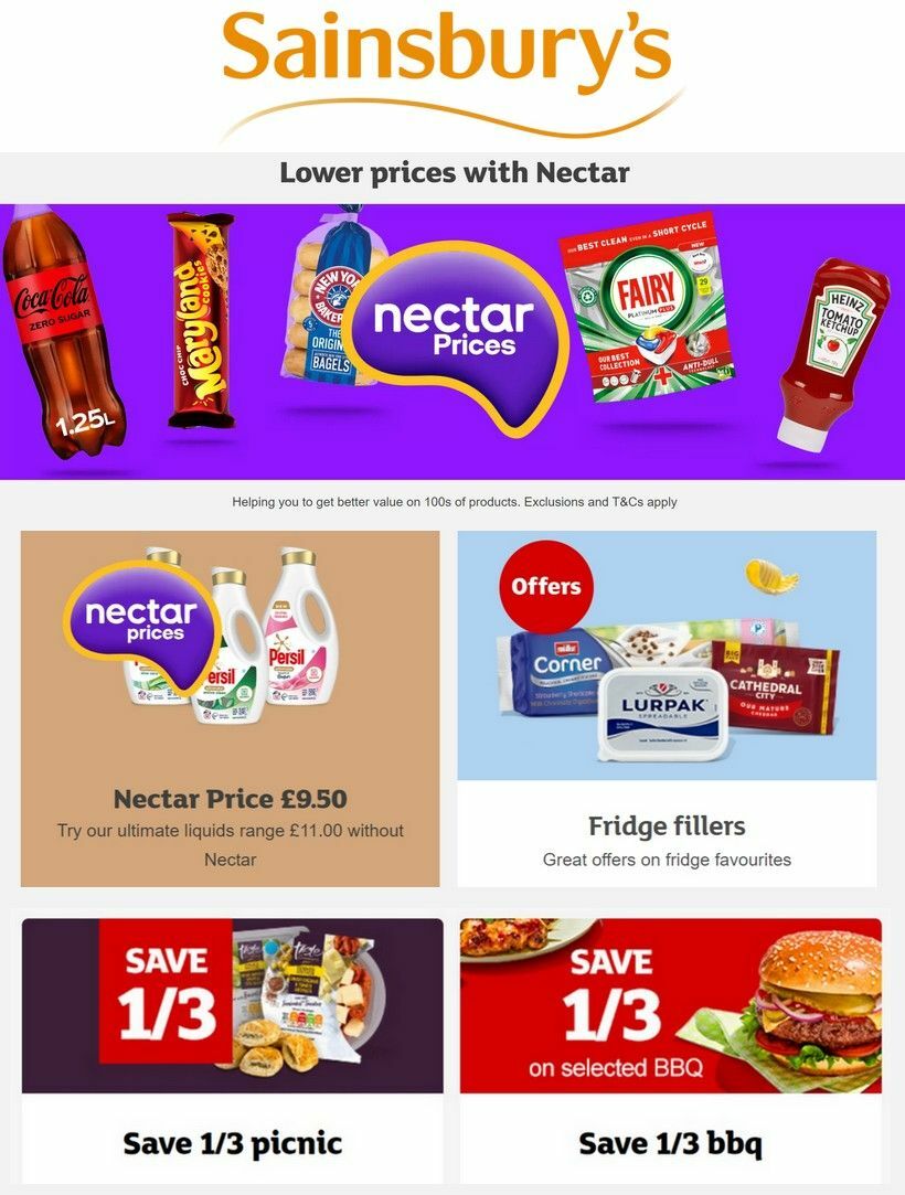 Sainsbury's Offers & Special Buys from 6 July