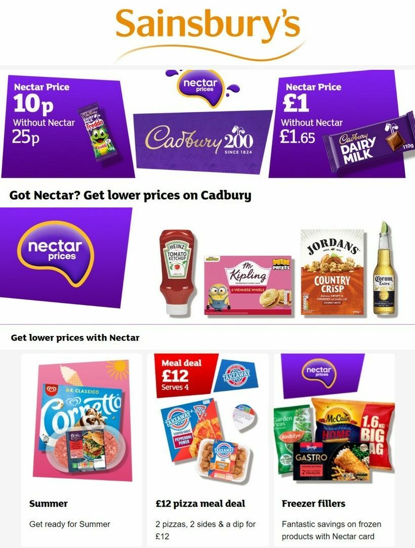 Sainsbury's Offers & Special Buys from 19 April