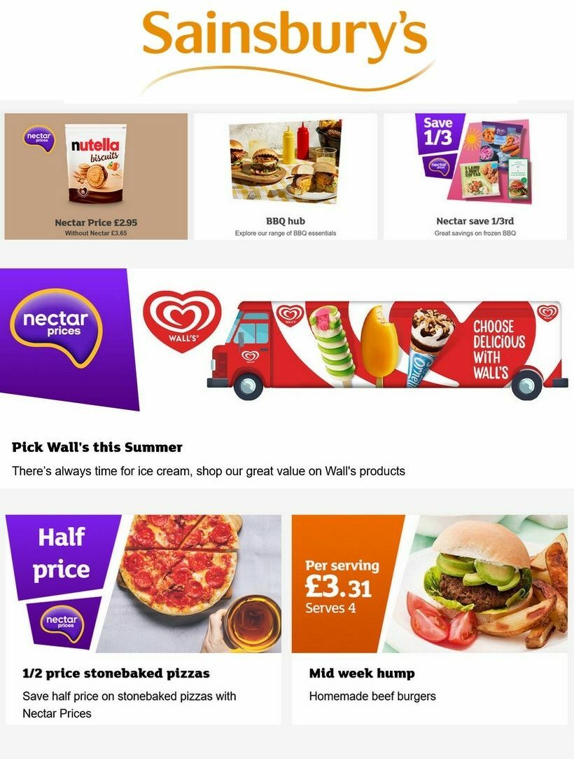 Sainsbury's Offers & Special Buys from 19 July