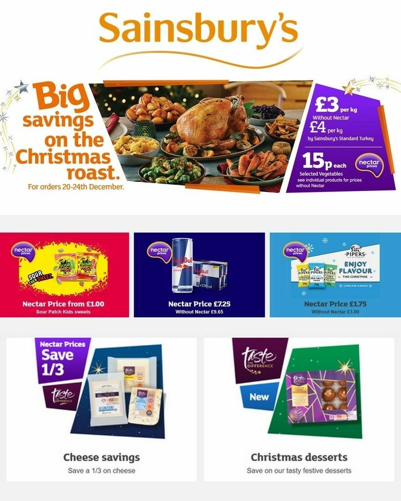 Sainsbury's Offers & Special Buys from 20 December