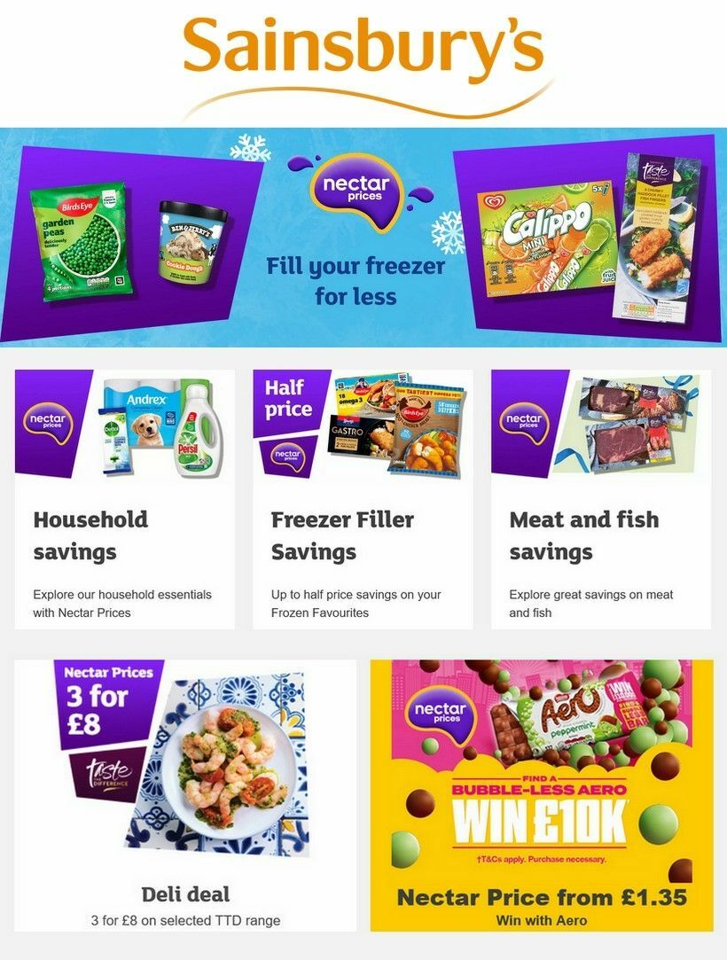 Sainsbury's Offers & Special Buys from 6 June