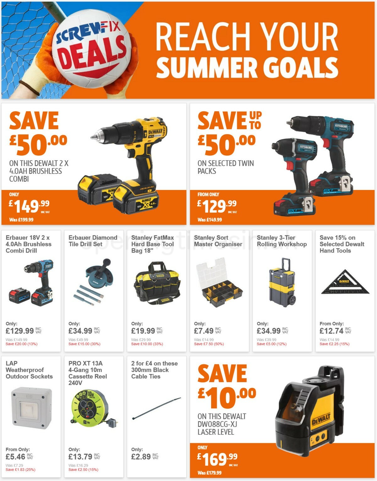 Screwfix Best Offers & Special Buys from 10 June