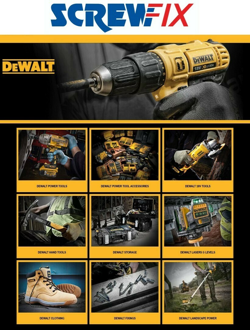 Screwfix Best Offers & Special Buys from 30 August