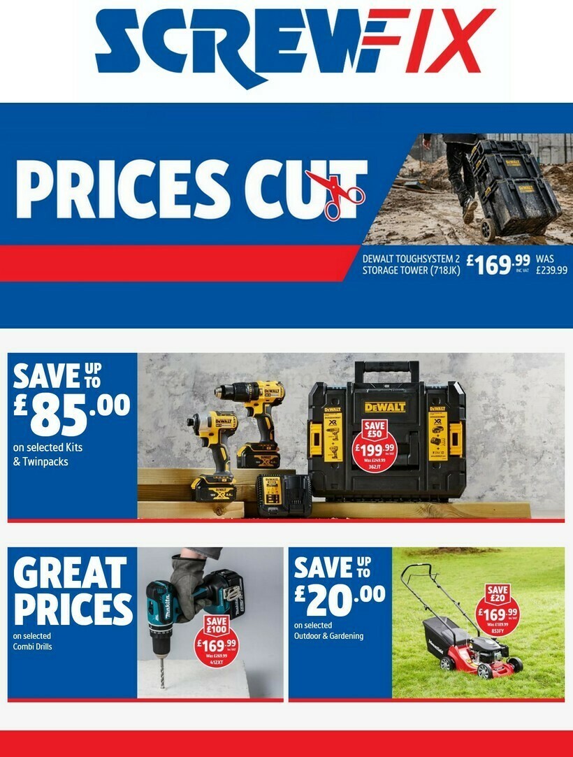 Screwfix Best Offers & Special Buys from 8 May