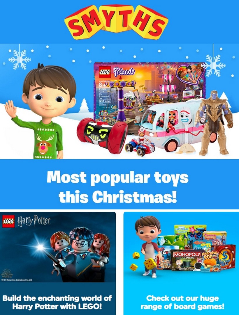 Smyths Toys Best offers & Special Buys from 14 December