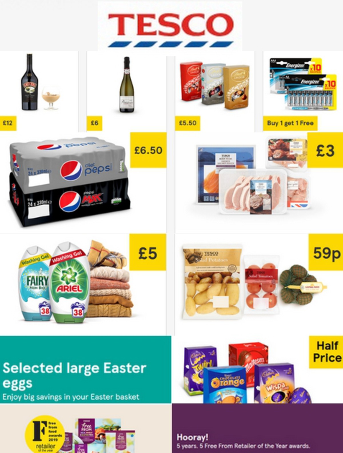 TESCO Offers & Special Buys from 27 March